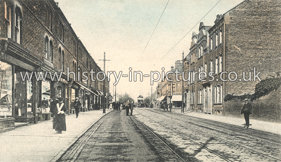 Kettering Road & Parade, Northampton. c.1910.